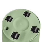 loft urban round wheels 50cm pistachio green